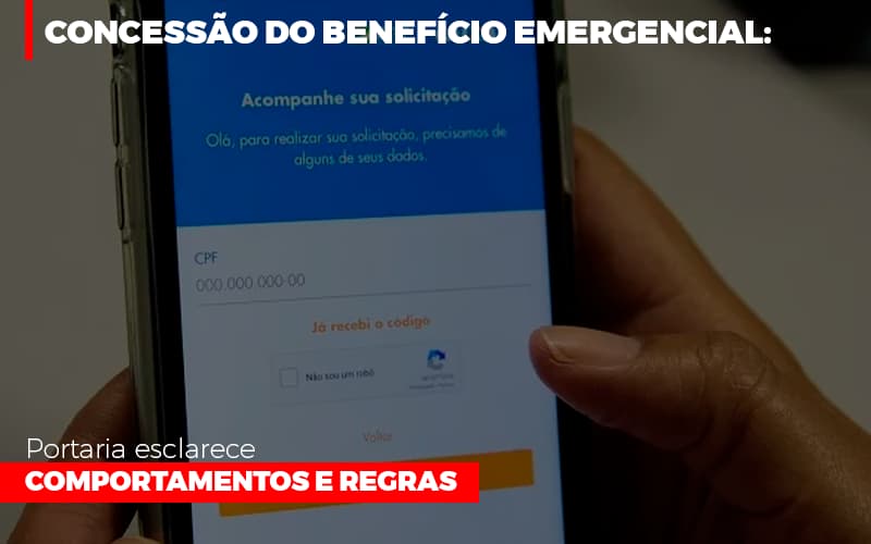 Concessao Do Beneficio Emergencial Portaria Esclarece Comportamentos E Regras Notícias E Artigos Contábeis - Contabilidade em Visconde do Rio Branco - MG | Centro Contábil Riobranquense - Concessão do benefício emergencial: portaria esclarece comportamentos e regras