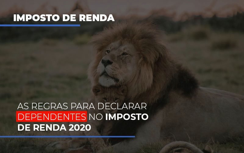 As Regras Para Declarar Dependentes No Imposto De Renda 2020 Notícias E Artigos Contábeis - Contabilidade em Visconde do Rio Branco - MG | Centro Contábil Riobranquense - As regras para declarar dependentes no imposto de renda 2020